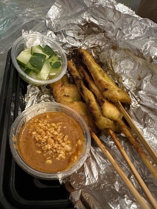 Chicken Satay.