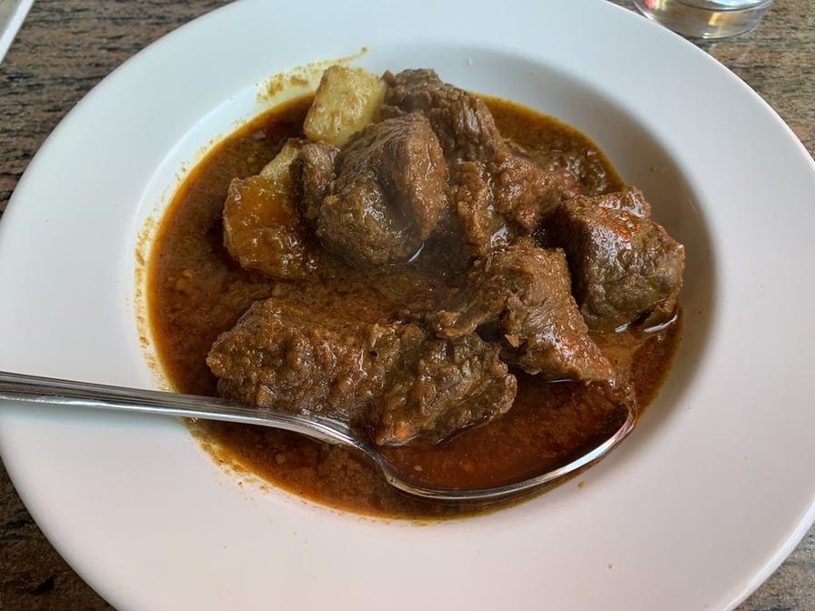 Burmese Style Curry Beef.