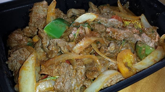 Beef Kebat.