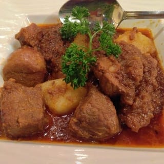 Burmese Style Curry Lamb